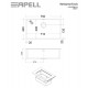 Νεροχύτης Υποκαθήμενος Apell Metamorfosis MEM71 75x44 PVD Copper Νεροχύτης Υποκαθήμενος Apell Metamorfosis MEM71 75x44 PVD Copper
