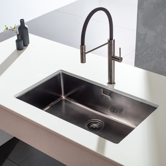 Νεροχύτης Υποκαθήμενος Apell Metamorfosis MEM71 75x44 PVD Black Νεροχύτης Υποκαθήμενος Apell Metamorfosis MEM71 75x44 PVD Black