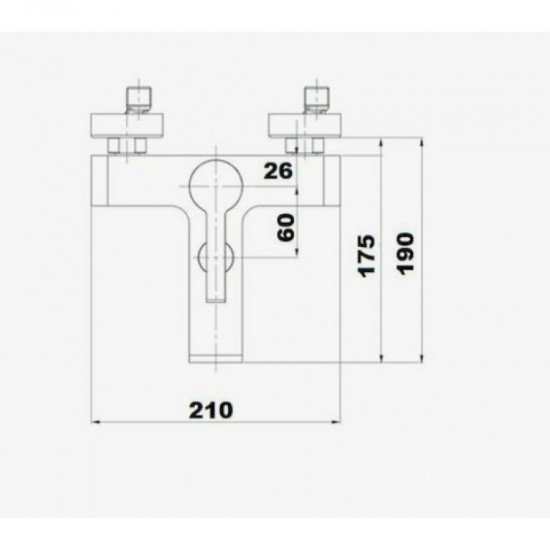 Μπαταρία Λουτρού Orabella Elegance Progressive 10210 Χρωμέ Με Τηλέφωνο 