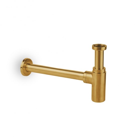 Σιφώνι Νιπτήρος Light Gold Brushed RE0262-201 Χρυσό Eurorama 