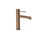 Μπαταρία Νιπτήρος Orabella Terra 10251 Rose Gold Με Βαλβίδα Clic Clac