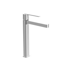 Μπαταρία Νιπτήρος Ψηλή Orabella Marea 10266 Χρωμέ Με Βαλβίδα Clic Clac