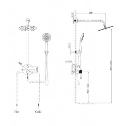Σετ Εντοιχισμού Orabella Terra 10271 Χρωμέ 