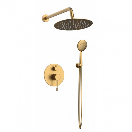 Σετ Εντοιχισμού Orabella Terra 10273 Brushed Gold 