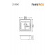 Νεροχύτης Ένθετος Ανοξείδωτος Fortinox Valley 25050-110 50x50 Inox Σατινέ Νεροχύτης Ένθετος Ανοξείδωτος Fortinox Valley 25050-110 50x50 Inox Σατινέ