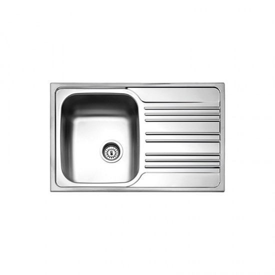 Νεροχύτης Ένθετος Fortinox Valley 25100-110 78x50 Inox Σατινέ Νεροχύτης Ένθετος Fortinox Valley 25100-110 78x50 Inox Σατινέ