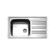 Νεροχύτης Ένθετος Fortinox Valley 25185-110 86x50 Inox Σατινέ Νεροχύτης Ένθετος Fortinox Valley 25185-110 86x50 Inox Σατινέ