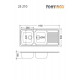 Νεροχύτης Ένθετος Fortinox Valley 25210-110 116x50 Inox Σατινέ Νεροχύτης Ένθετος Fortinox Valley 25210-110 116x50 Inox Σατινέ
