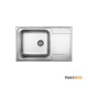 Νεροχύτης Ένθετος Fortinox Valley 26105-110 79x50 Inox Σατινέ Νεροχύτης Ένθετος Fortinox Valley 26105-110 79x50 Inox Σατινέ