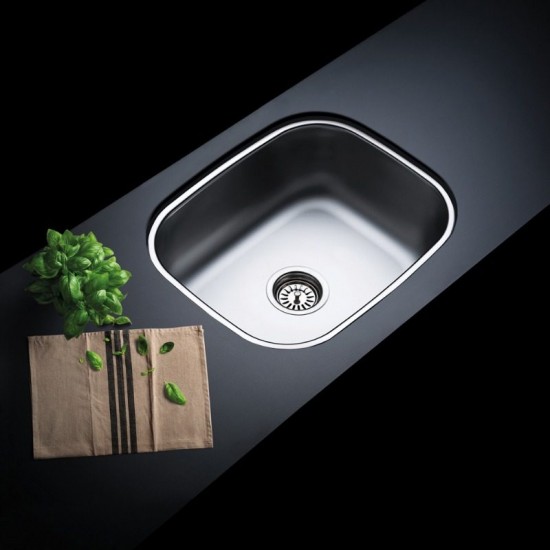 Νεροχύτης Υποκαθήμενος Apell Valley 28053-110 52.5x42.5 Inox Σατινέ Νεροχύτης Υποκαθήμενος Apell Valley 28053-110 52.5x42.5 Inox Σατινέ