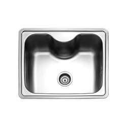 Νεροχύτης Ένθετος Fortinox Arena 22060-110 60x50 Inox Σατινέ 