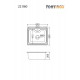 Νεροχύτης Ένθετος Fortinox Arena 22060-110 60x50 Inox Σατινέ Νεροχύτης Ένθετος Fortinox Arena 22060-110 60x50 Inox Σατινέ