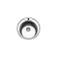Νεροχύτης Ένθετος Ανοξείδωτος Fortinox Valley 25900-110 Ø48 cm Inox Σαγρέ Νεροχύτης Ένθετος Ανοξείδωτος Fortinox Valley 25900-110 Ø48 cm Inox Σαγρέ