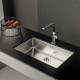 Νεροχύτης Υποκαθήμενος Apell Scuadro 28077-110 75x44 Inox Σατινέ