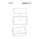 Νεροχύτης Υποκαθήμενος Apell Scuadro 28077-110 75x44 Inox Σατινέ