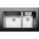 Νεροχύτης Υποκαθήμενος Fortinox Scuadro 28285-110 85x44 Inox Σατινέ