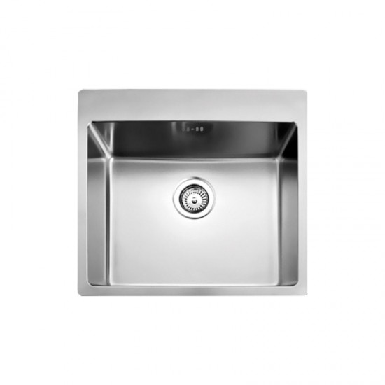 Νεροχύτης Ένθετος Fortinox Scuadro 29055-110 55x50.5 Inox Σατινέ Νεροχύτης Ένθετος Fortinox Scuadro 29055-110 55x50.5 Inox Σατινέ