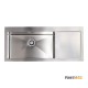 Νεροχύτης Ένθετος Fortinox Scuadro Με Ποδιά Δεξιά 29115R-110 116x51 Inox Σατινέ Νεροχύτης Ένθετος Fortinox Scuadro Με Ποδιά Δεξιά 29115R-110 116x51 Inox Σατινέ
