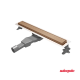 Κανάλι Ντουζiέρας Σιφών Wirquin Flat Linear FL600-811 60cm Ανοξείδωτο Rose Gold Brushed Κανάλι Ντουζiέρας Σιφών Wirquin Flat Linear FL600-811 60cm Ανοξείδωτο Rose Gold Brushed