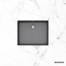 Νεροχύτης Κουζίνας Γρανίτη Manhattan Υποκαθήμενος 55,6x45,6 Schock Cristalite Croma Granite 30060U-1441