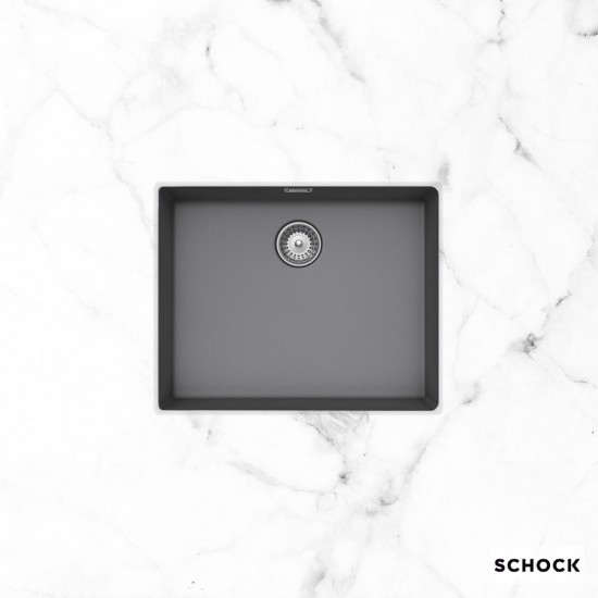 Νεροχύτης Κουζίνας Γρανίτη Manhattan Υποκαθήμενος 55,6x45,6 Schock Cristalite Croma Granite 30060U-1441