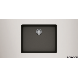 Υποκαθήμενος Νεροχύτης Γρανιτένιος Schock Cristalite Manhattan 55.6x45.6cm Asphalt