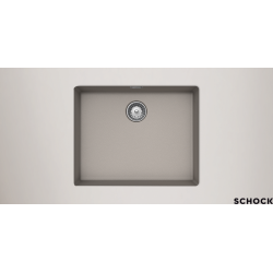 Υποκαθήμενος Νεροχύτης Γρανιτένιος Schock Cristalite Manhattan 55.6x45.6cm Concrete Beton