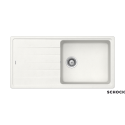 Ένθετος Νεροχύτης Γρανιτένιος Συνθετικός Schock Cristalite Element 100x50cm Superwhite