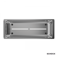 Μπωλ Αποστράγγισης Νεροχύτη Κρεμαστό Inox Schock 629051SH 39,3x15,3x10,9 cm