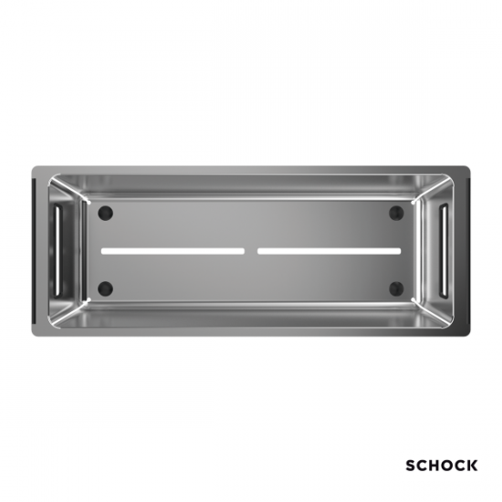 Μπωλ Αποστράγγισης Νεροχύτη Κρεμαστό Inox Schock 629051SH 39,3x15,3x10,9 cm
