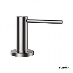 Διανομέας υγρού σαπουνιού Schock 629169-110 dispenser νεροχύτη 500ml μεταλλικός Inox