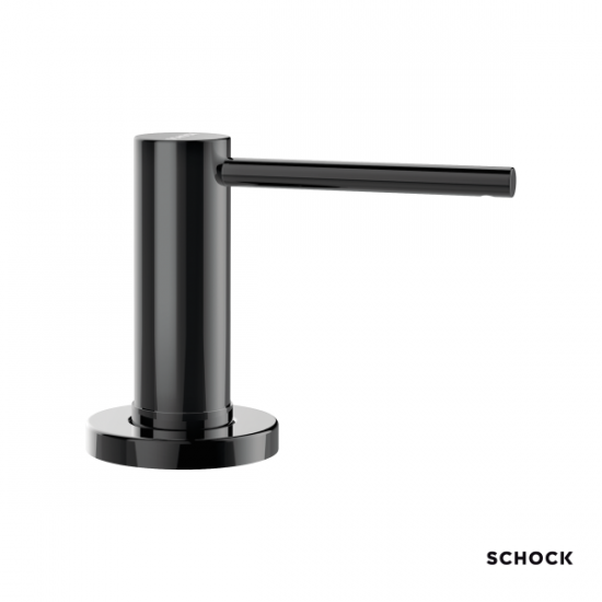 Διανομέας υγρού σαπουνιού Schock 629169-411 dispenser νεροχύτη 500ml μεταλλικός Gunmetal (Γκρι)