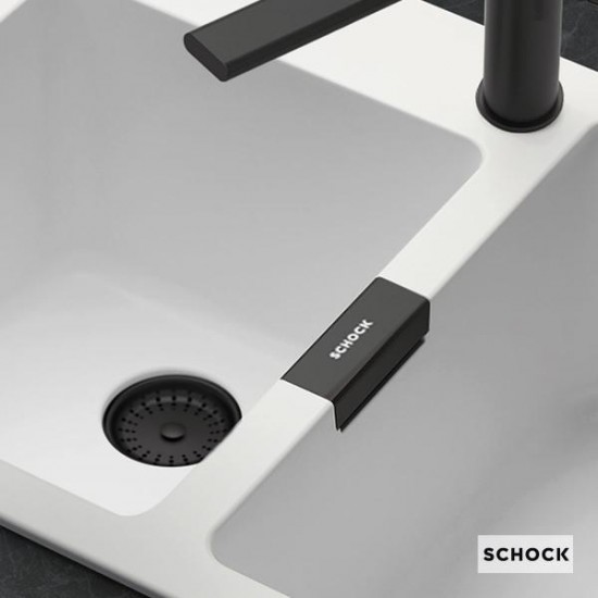 Βαλβίδα Νεροχύτη Schock 629345-400 Puro (Μαύρο)