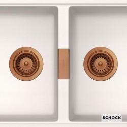 Βαλβίδα Νεροχύτη Schock 629372-222 Copper (Μπεζ)