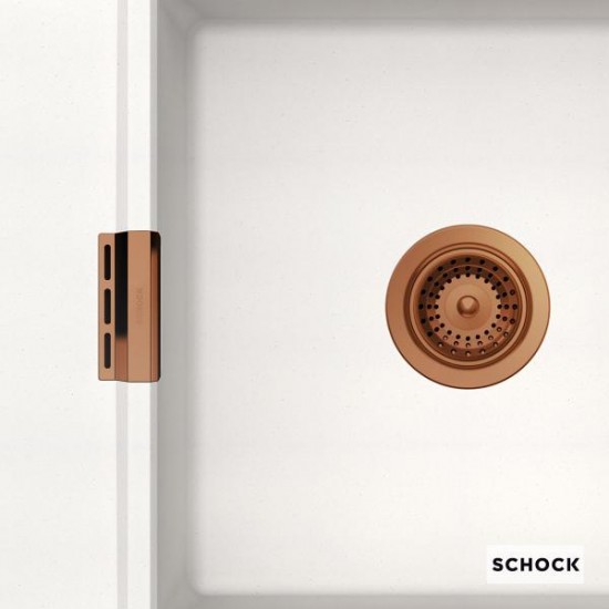Βαλβίδα Νεροχύτη Schock 629384-222 Copper (Μπεζ)