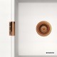Βαλβίδα Νεροχύτη Schock 629384-222 Copper (Μπεζ)