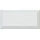 Πλακάκι Bianco Beveled Glossy 10x20