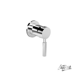 Εντοιχισμένος Μίκτης 1 εξόδου La Torre New Tech Chrome 12051SP-100 Χρωμέ 