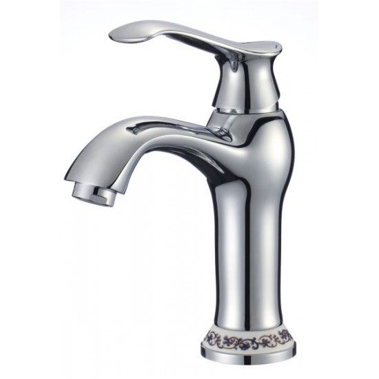 Μπαταρία Νιπτήρος Venezia Ρετρό Αναμεικτική 13-1057 Χρωμέ