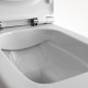 Λεκάνη Κρεμαστή GSI Pura Λευκή 882100C-300  55 εκ. Πορσελάνης  με Κάλυμμα Βακελίτη Αποσπώμενο Duroplast Soft Close 