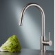 Μπαταρία Κουζίνας Πάγκου Eurorama 702600-111 Inox Με Υψηλό Περιστρεφόμενο Ρουξούνι και Συρόμενο Ντουζ με Άθραυστο Σπιράλ Μπαταρία Κουζίνας Πάγκου Eurorama 702600-111 Inox Με Υψηλό Περιστρεφόμενο Ρουξούνι και Συρόμενο Ντουζ με Άθραυστο Σπιράλ