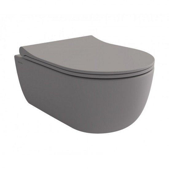 ΛΕΚΑΝΗ ΚΡΕΜΑΣΤΗ V-TONDO GREY MATT RIMLESS ΜΕ ΚΑΠΑΚΙ SLIM SOFT CLOSE ΓΚΡΙ ΜΑΤ ΛΕΚΑΝΗ ΚΡΕΜΑΣΤΗ V-TONDO GREY MATT RIMLESS ΜΕ ΚΑΠΑΚΙ SLIM SOFT CLOSE ΓΚΡΙ ΜΑΤ