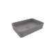 Νιπτήρας Μπάνιου Πορσελάνης Sottile Slim Line Matt Grey (Γκρι) 54,8Χ37,2Χ11,5 εκ. Επικαθήμενος χωρίς Οπή για Βρύση Νιπτήρας Μπάνιου Πορσελάνης Sottile Slim Line Matt Grey (Γκρι) 54,8Χ37,2Χ11,5 εκ. Επικαθήμενος χωρίς Οπή για Βρύση