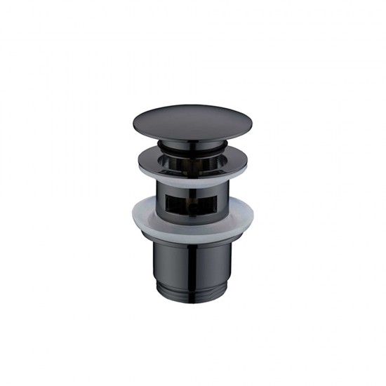 Βαλβίδα Clic-Clac Με Υπερχείλιση Orabella 15152-GMS Gun Metal Βαλβίδα Clic-Clac Με Υπερχείλιση Orabella 15152-GMS Gun Metal