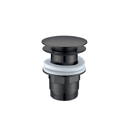 Βαλβίδα Clic-Clac Χωρίς Υπερχείλιση Orabella 15152-GMU Gun Metal Βαλβίδα Clic-Clac Χωρίς Υπερχείλιση Orabella 15152-GMU Gun Metal