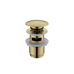Βαλβίδα Clic-Clac Με Υπερχείλιση Orabella 15157-BGS Brushed Gold Βαλβίδα Clic-Clac Με Υπερχείλιση Orabella 15157-BGS Brushed Gold