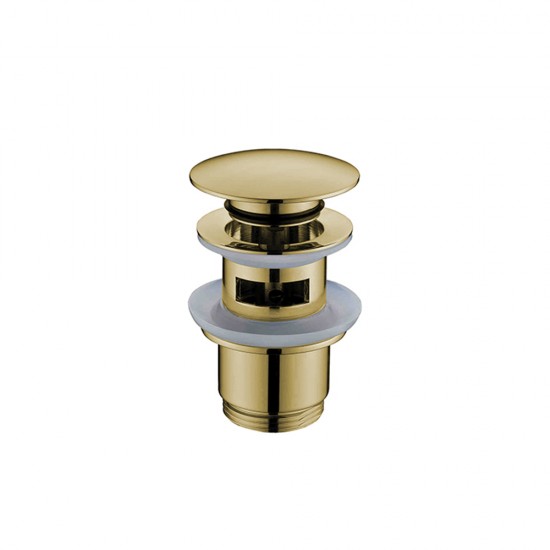 Βαλβίδα Clic-Clac Με Υπερχείλιση Orabella 15157-BGS Brushed Gold Βαλβίδα Clic-Clac Με Υπερχείλιση Orabella 15157-BGS Brushed Gold