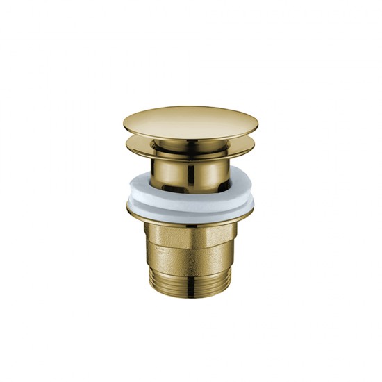 Βαλβίδα Clic-Clac Χωρίς Υπερχείλιση Orabella 15157-BGU Brushed Gold Βαλβίδα Clic-Clac Χωρίς Υπερχείλιση Orabella 15157-BGU Brushed Gold