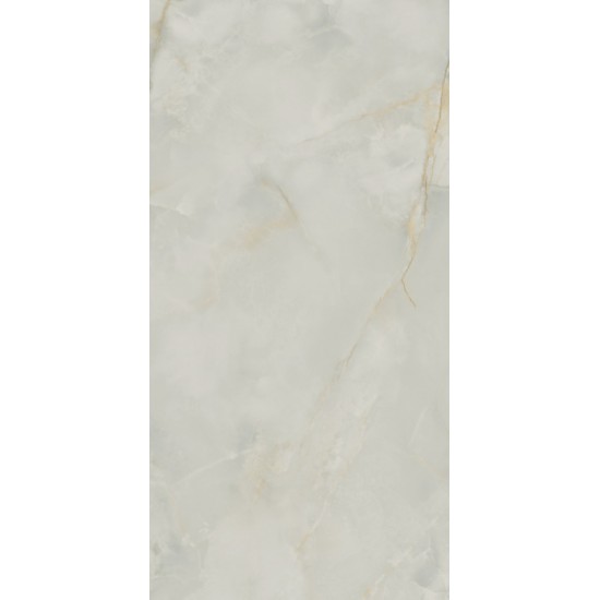 Πλακάκι Quios Silver (Ανοιχτό Γκρι) Pulido 120x240 Γυαλιστερό Μαρμαριζέ