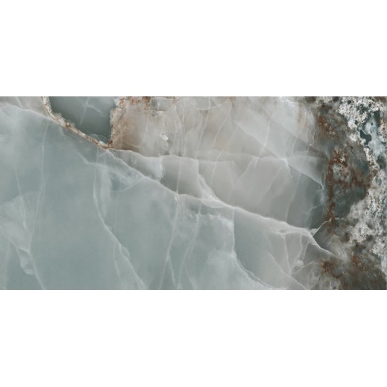 Πλακάκι Onyx Turquoise Pulido 60X120 Baldocer Τυρκουάζ Γυαλιστερό Μαρμαριζέ